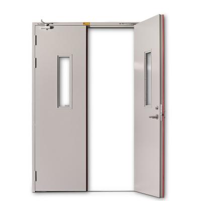 China Fire protection high quality90 minutes fireproof door fireproof emergency exit steel door for sale