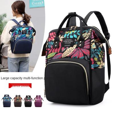 China Wholesale New Design Cheapest Design Water Resistant Price Diaper Bag Portable Baby Felt Diaper Mom Bag Baby Rising Backpack for sale