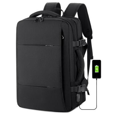 China With 2022 Anti-theft USB Laptop Backpack Business Travel Work Computer Backpack With 15.6 Inch USB Camping Briefcase Filler Left Bags for sale