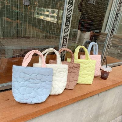 China Luxury Sublimation Lunch School Bag Women Handbag Kids Insulated Lunch Box Thermal Cooler Lunch Bags Mommy Cloud Baby Portable Handbag for sale