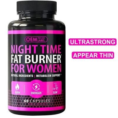 China OEM Ingredients Natural Night Fat Burning Metabolism Support Effective Diet Capsules for sale