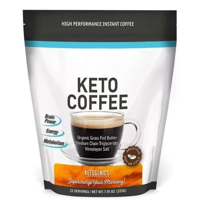 China Supplying Organic Energy Private Label Soluble Coffee Powder Supports Energy and Metabolism Keto Coffee Weight Loss for sale