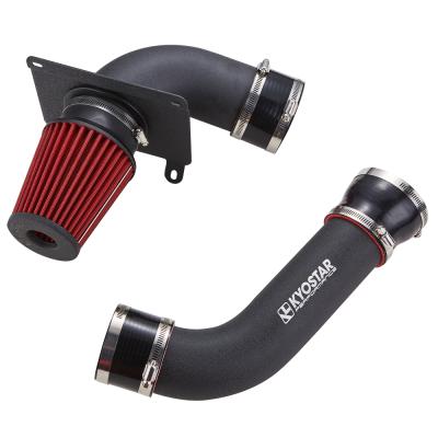 China Custom Auto System Aluminum Kit Cold Air Intake Pipe & Filter For Ford Mustang GT 5.0L V8 1987-1993 for sale