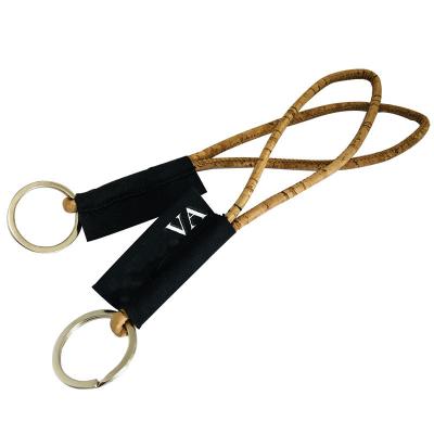 China 2023 Sublimation Blank PU Material Eco-friendly Key Pendant Top Fashionable Wooden Leather Keychains Key Chains for sale