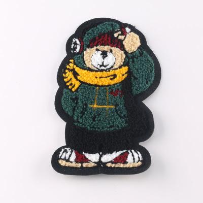 China Large Viable Wholesale High Quality Custom Bulk Chenille Embroidery Patch for sale