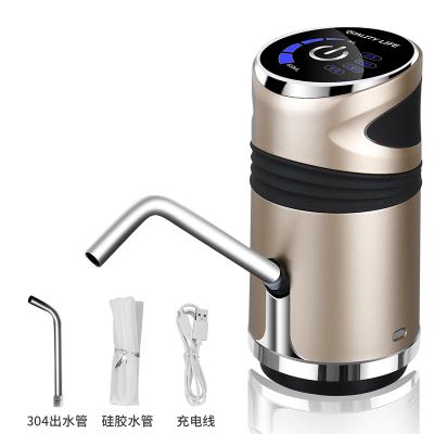 China Hot Selling Smart Touch Button Water Dispenser Household Supplies Electric Bottled Water Pump Touch Screen Water Pump for sale