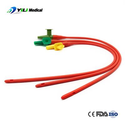 China Korea Hot Selling Latex Red Rubber Suction Catheter for sale