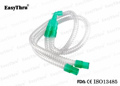 China Disposable Surgical Breathing Tube , Medical Corrugated General Anesthesia Breathing Tube for sale