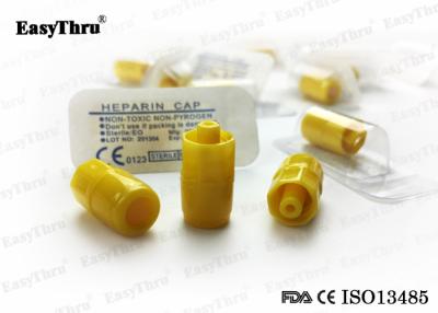 China Custom  Disposable Surgical Products Disposable Heparin Cap Luer Lock  For I.V. Cannula for sale