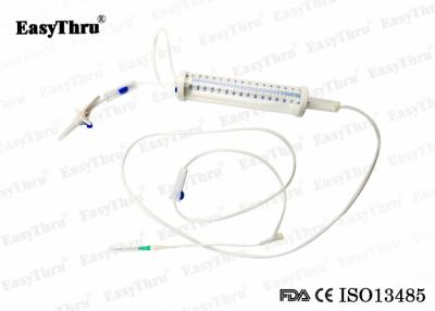 Chine Type infusion jetable matériel réglé de PVC de catégorie médicale de 100ml de burette/150ml 100% à vendre