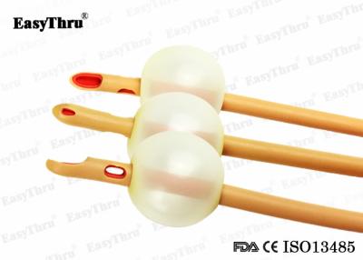 중국 Couvelaire 끝은 3가지의 방법 유액 처분할 수 있는 오줌 카테테르 풍선 30ml - 80ml를 강화했습니다 판매용