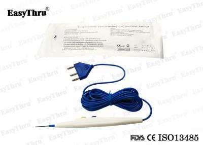 China Custom Disposable Surgical Products Electrosurgical Disposable Diathermy Pencil  Hand Control for sale