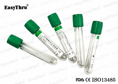 China Lithium-Heparin-Vakuumblut-Sammlungs-Rohre 2ml 3ml 4ml 5ml6ml 7ml 9ml 10ml zu verkaufen