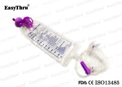 Chine Le sac entérique de nutrition de tube d'estomac de silicone de soins médicaux a placé 500m L/1000ml pour ICU à vendre