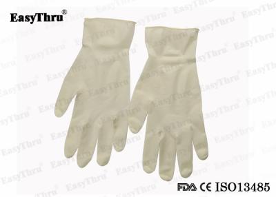 China Examination Disposable Medical Latex Gloves Non - Sterilization S M  L XL for sale