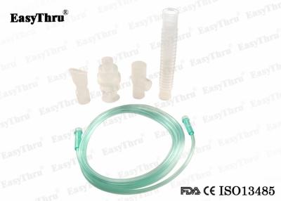 China Medical Portable Disposable Nebulizer Kit With Mouthpiece And Corrugated Pipe for sale