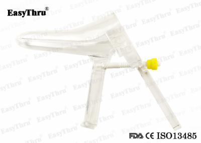 China Disposable Medical Sterilized Screw Type Plastic Vaginal Speculum Size S, M, L, XL for sale