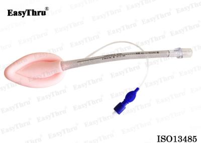 China Reusable Silicone Laryngeal Mask , Transparent Intubating Laryngeal Mask Airway Respiratory Anesthesiology for sale