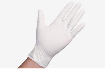 China XL 24cm Sterilized Disposable Medical Latex Gloves for sale