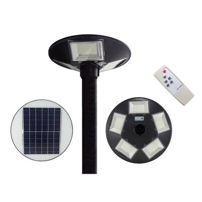 China Garden Solar Garden Lights 200w Outdoor Solar Lamp With UFO Outlook for sale