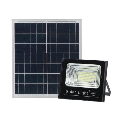 China Residential Led Light 60W Solar Powered Led Flood Light For Outdoor Garden Illumination for sale