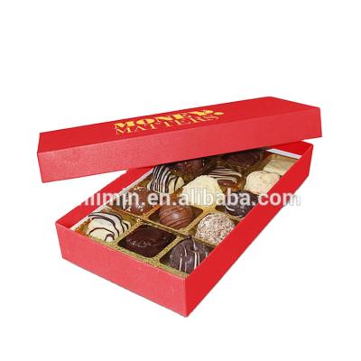 China OEM Handmade Custom Moon Cake Fancy Chocolate Gift Packaging Paper Box for sale