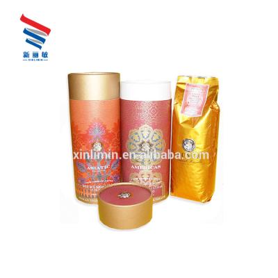 China Recyclable Custom Luxury Round Recycled Paper Tea Packaging Gift Box for sale