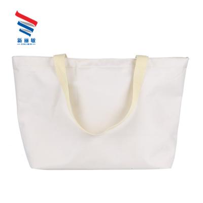 China Wholesale Custom Durable Custom Logo Sublimation Canvas Empty Tote Bags for sale