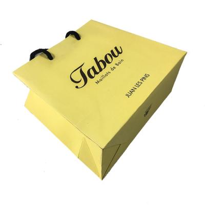 China Handmade Simple Cheap Brown Paper Bags With Handles Gift Paper Bags Paper Shopping Bags for sale