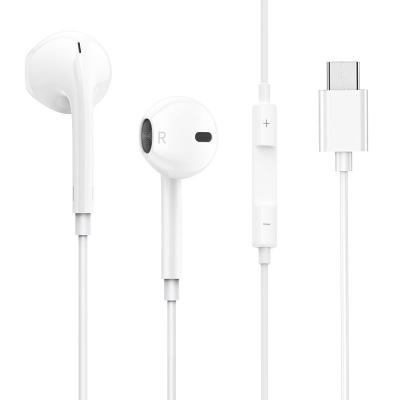 China High Quality In-Ear Cable Type C Earphone Earbuds For Huawei For Samsung Usb C Earphone Earbuds For Android Mobile Phone Universal for sale