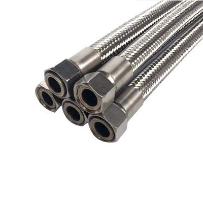 China Corrosion Resistance Flexible Corrugated Stainless Steel Metal Braided Hose For Industrial Use for sale