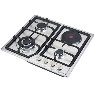 China Household Durable 4 Burner Built In Electric Lpg Gas Stove Gas Hob for sale