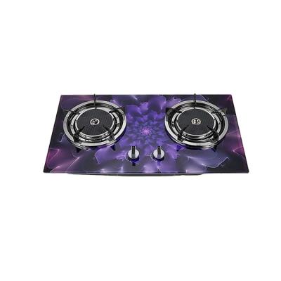 China Gas Hot Built-in Infrared Burner Household Sale Cooktop 2 Burner Gas Stove Indoor Cooker for sale