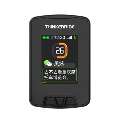 China Best price cycle accessories bike computer help navigation display call id wechat whatsapp message for electric scooter 1000mAh for sale