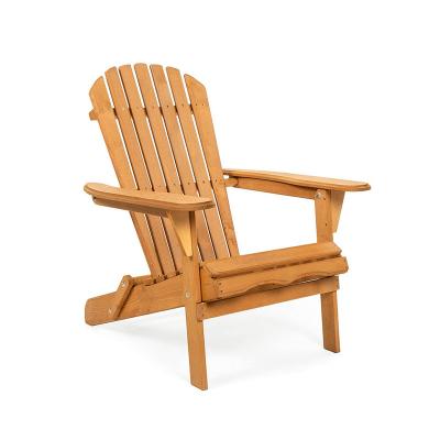 China Eco-Friendly Leisure Foldable Frog Chair Adirondack Chair Beach Simplicity Wooden Chair for sale