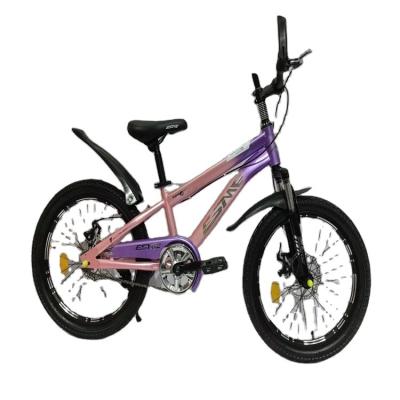 China Steel 2 Wheels Single Speed ​​Full Suspension Travel Kids Mountain Bike for sale