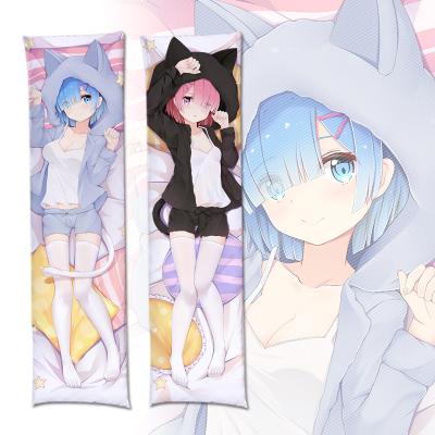 China Disposable Zero Beginning Life In Another World Decorative Pillow Cases Dakimakura Form for sale