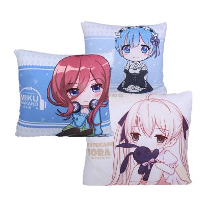 China High Quality Custom Dakimakura Digital Printed Pillow Case Anime Cushion Cover Pillow Case Disposable for sale