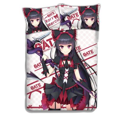 China Home Door Rory Mercury Bedding Sets Gift Kids Duvet Cover Set Sheet Pillowcase 4pc Bed Sets for sale