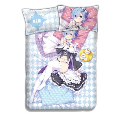 China Zero Re Home Bedding Set About Life In A Different World Of Rem Ram Zero Bedding Set Made In China for sale