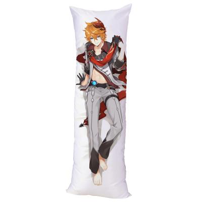 China Disposable 3D Printed Anime Wholesale Pillowcase Male Pillow Cover Peachskin Case for sale