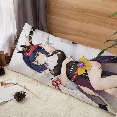 China New disposable high quality printing hugging pillow covers anime male hugging pillowcase designs pillows with factory price for sale