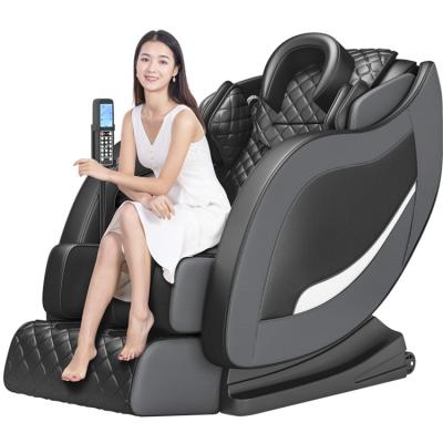 China KIKI NEWGAIN Music LCD Display Health Care Airbags Vibrating Smart Electric Moxibustion Heating Full Weightless 4D Body Recliner Massage Chair for sale