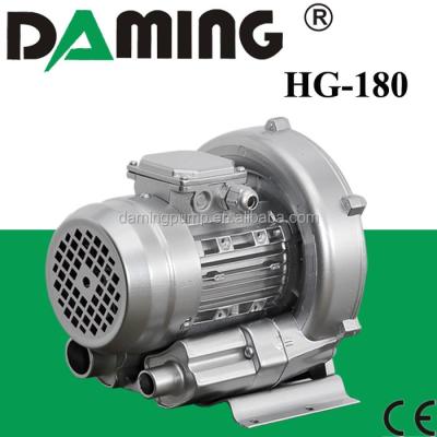 China Indraft DAMING HG-180 Blower Price Side Channel Ring Blower High Pressure Ring Blower for sale