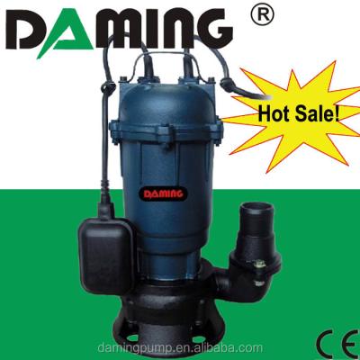 China 10-8-0.55 Pump , WQD Dirty Water Sewage Submersible Gasoline Price for sale