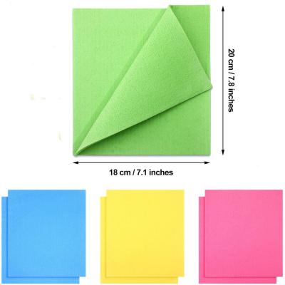 China Eco-freindly Kitchen High Absorbent Dish Hot Selling Cellulose Washing Cleaning Sponge Cloth for sale