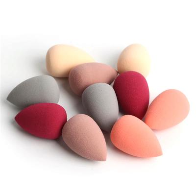 China Makeup Concealer Soft Cosmetic Powder Puff Cut Shape Foundation Water Drop Bevel Make Up Blender Tool Makeup Sponge for sale