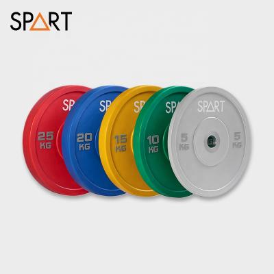 China Modern Hot Sale Weight Lifting Force Forming PU Colored Urethane Bumper Plate for sale