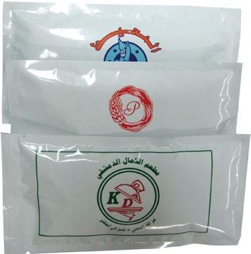 China Cleaning / Disinfecting Wet Dinner Towel , Rolled Wet Towel Wipes , Hot Wet Restaurant Towels for sale