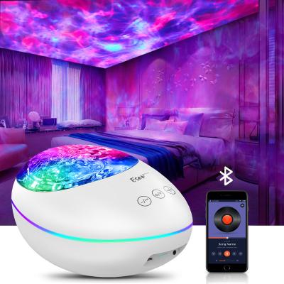 China Phone Function Eson Style Lucky Stone Projection Lamp Romantic Lighting Portable Bluetooth Support TF Card &Audio Line Speaker for sale